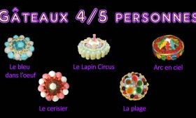 Gâteaux 4/5 pers